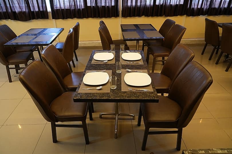 The dining room