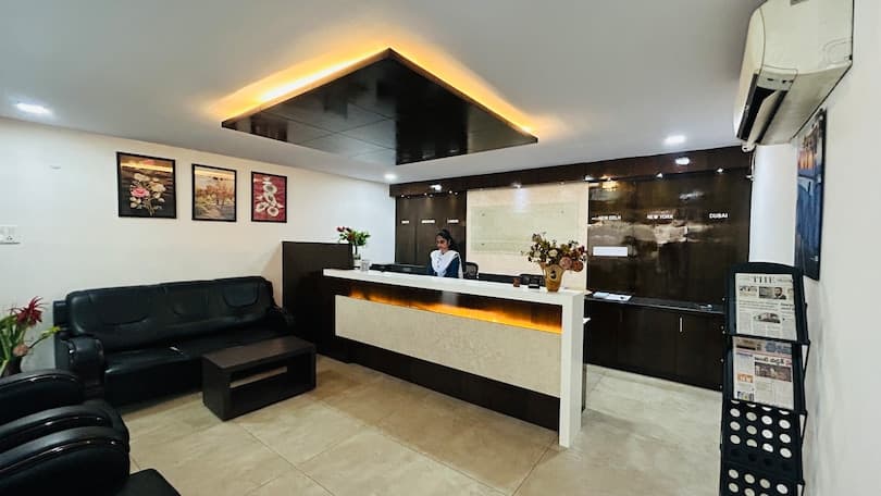 The reception team at Green Park Elite — photograph to follow